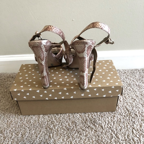 Python print Sam Edelman block heels - Picture 3 of 4